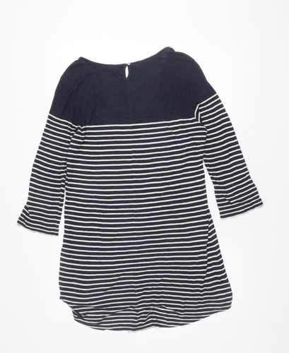 Fat Face Women's Blue Striped Top Size 12 - Afbeelding 2 van 12