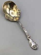 Marechal Niel by Durgin div. or Gorham, Sterling Silver Sugar Spoon 6 1/8"