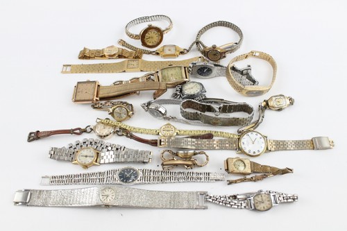 Assorted Womens Vintage Mechanical  Watches SPARES AND REPAIRS x 22