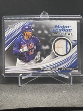 2023 Topps Series 1 Major League Material Black Francisco Lindor 199 Dirty Patch