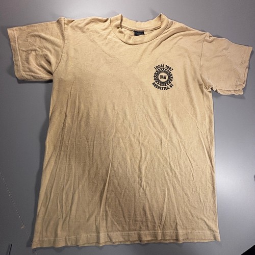 Camiseta Gráfica Mediana Vintage Años 90 UAW Local 1097 Rochester NY Union Hecha en EE. UU. - Imagen 2 de 12