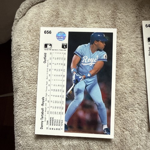 6 UPPER DECK BASEBALL CARDS 1990 TARTABULL NAVARRO DREES BLANKENSHIP KRUKOW DRAB - 第 9/14 張圖片