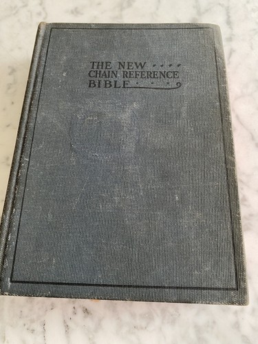 Holy Bible The New Chain Reference Kirkbride 1964 Thompson - Picture 1 of 16