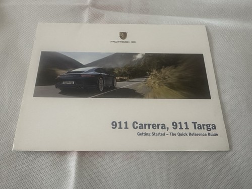 2015 Porsche 991 Carrera GTS Targa 4S Owner's Manual Pk 911 Driver PCM Book Case - Bild 5 von 18