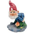  2 PCS Garden Decor Downspout Splash Block Gnome Figurine Statue Cover