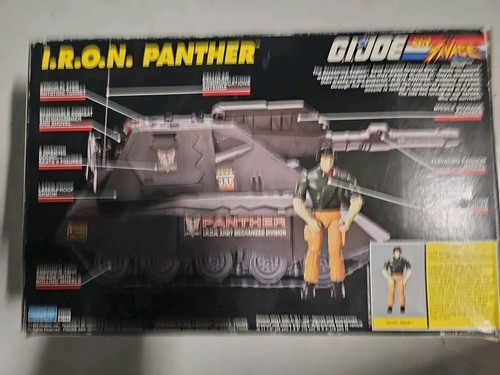 RARE BRAND NEW!! BOX SEALED!! GI Joe Sgt Savage IRON Panther. BOX WORN SEE PICS - Picture 4 of 5