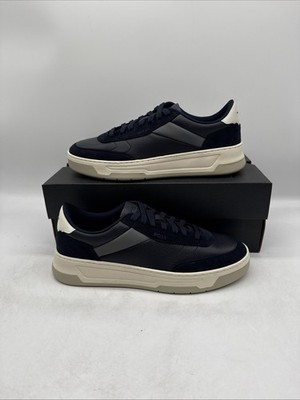 Hugo Boss Herren Baltimore Tennis Mesh Herren Navy Sneaker UK 8 EU 42 NEU