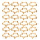  60 PCS Toy Fence Decorative Garden Fencing Horse Stable Decoration