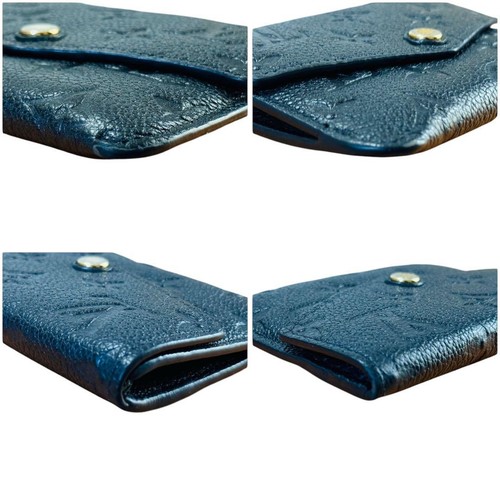 Louis Vuitton Pochette Cles Empreinte Monograma Negro Moneda Llave Estuche 250904 - Imagen 3 de 11