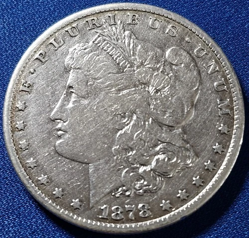 1878 CC Morgan Silver Dollar.  High Grade.