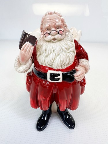 Vintage Japan Santa & Toy Bag Christmas Candy Jar Figurine Gibson Greeting Cards - Picture 6 of 9