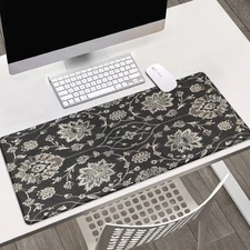 40*90cm Large XXL Mouse Pad with Non-Slip Rubber Base - Extra Wide Desk Mat, Ele
