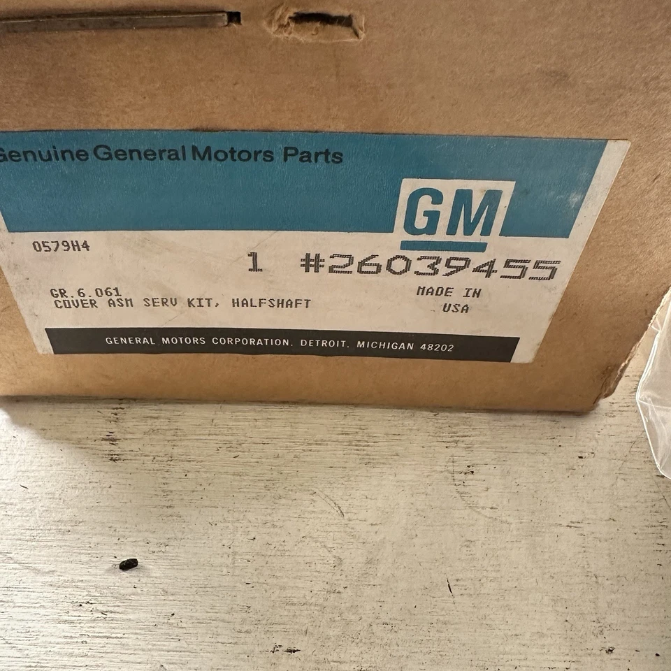 Nuevo OEM 26039455 GM 1999-2007 GMC Chevy Truck CV eje cubierta protectora Foto 4 de 4