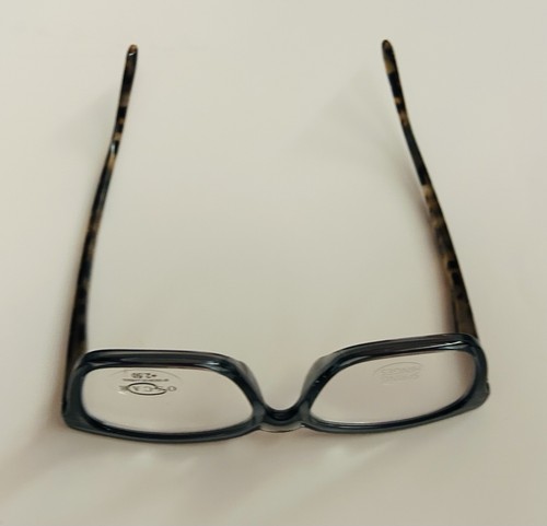 New Oscar de La Renta Women’s Men Unisex 2.5 Grey Reading Glasses Nordstrom - Picture 6 of 19
