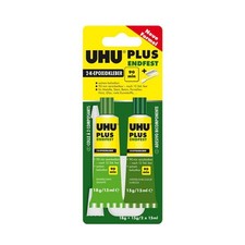 Colla epossidica bicomponente UHU PLUS ENDFEST 90 minuti