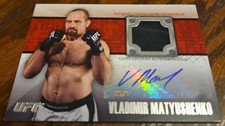 2011 Topps UFC: Vladimir Matyushenko, Title Shot Certified Autograph (FAR-VM)