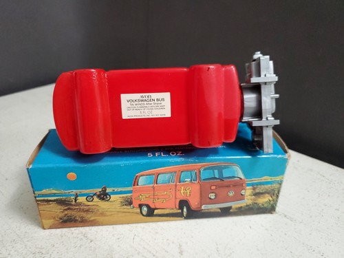 Vintage 1970s AVON Volkswagen Bus Van Motorcycle Decanter After Shave NOS W/ Box - Bild 12 von 12