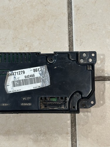 05-07 CHRYSLER 300 DODGE MAGNUM AC HEATER CONTROL CLIMATE TEMPERATURE CONTROL - Picture 4 of 6