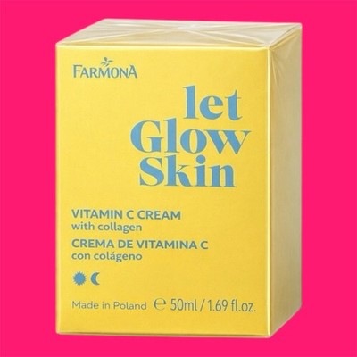 Farmona Let Glow Skin Vitamin C Glow Cream with Collagen & Elastin 1.69 fl oz