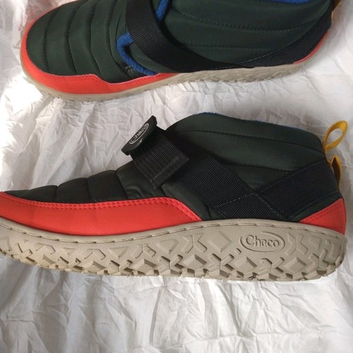 Chaco Ramble Damen Slipper Puff-Booties Gr. 9 grün blau orange gold Nylon - Bild 12 von 15