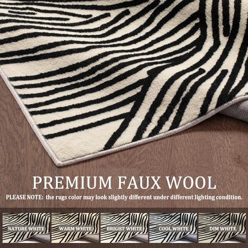 6×9 Ft Area Rugs Non-Shedding Washable Rug, Bedroom Living Room Dining Room - Picture 3 of 7