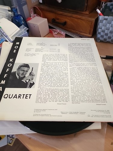 MOE KAFFMAN QUARTET - 1967 - VERY RARE IN THE UK - Picture 4 of 4
