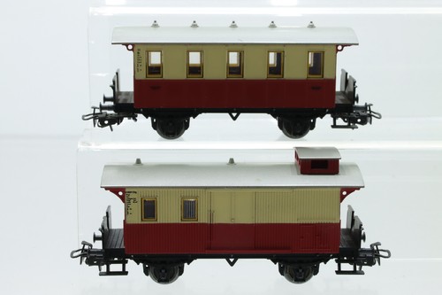 H0 Märklin 4107 4108 Lokalbahnwagen Gepäckwagen Personenwagen AC OVP N104 - Picture 3 of 4