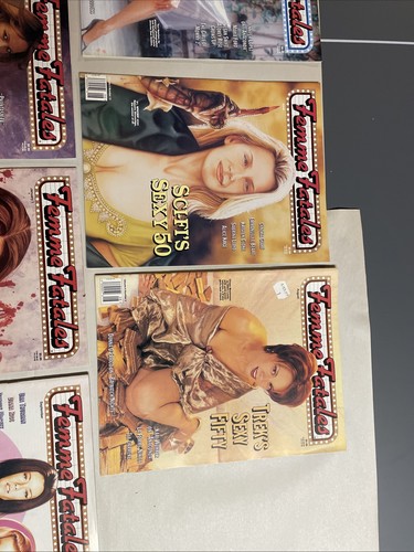 Vintage Femme Fatales Magazine Lot Of 17 1996 To 2002 - Picture 3 of 9