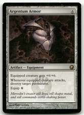 Argentum Armor #137 (LP) Scars of Mirrodin SOM Magic MTG