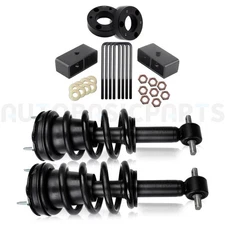 For 2007-2013 Chevy Silverado 1500 2" Front & 2" Rear Leveling kit & Struts