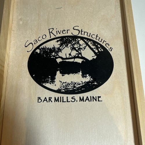 Saco River Structures Bar Mills Scale Models Majestic Hardware Feed S-scale NIB - Picture 4 of 4