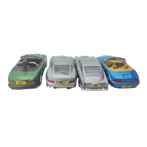 James Bond 007 Cars Film Canister Corgi 1:64 4-Piece Gift Set Collection 2003 - Picture 7 of 21