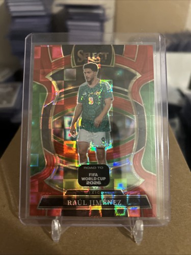 2025/26 Panini Select WORLD CUP SOCCER RAUL JIMENEZ Red Pandora PRIZM #25