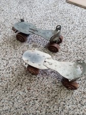 Vintage Union Steel Roller Skates