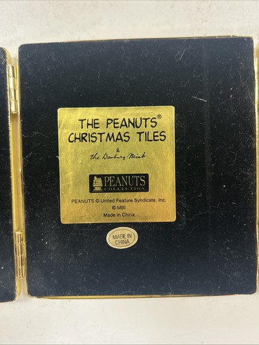 The Danbury Mint, "The Peanuts, Christmas Tiles" - Bild 7 von 11