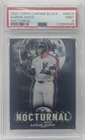 2025 Topps Chrome Black Nocturnal #NOC6 Aaron Judge CASE HIT PSA 9 SP SSP MVP