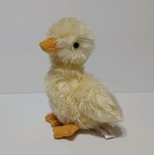 Aurora World Mini Flopsie YELLOW DUCKLING Plush 8" Adorable Stuffed Animal