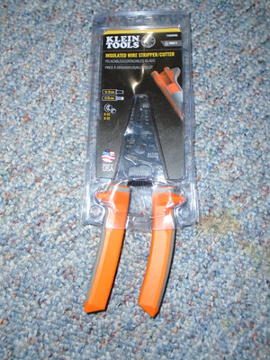 Klein Tools 11055RINS Insulated Wire Stripper & Cutter *NEW*