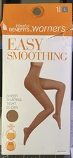 Warners L Nude 2 Blissful Benefits No Digging Sheer Shaping Tights