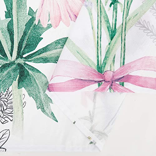 Floral Shower Curtain Flower Shower Curtain Butterfly Showers Curtain for - Bild 7 von 7