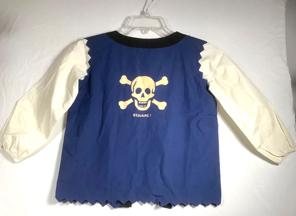 Gymboree CUIDADO Disfraz Pirata Niño XL CAMISA SOLO HALLOWEEN Foto 4 de 4