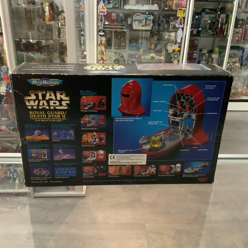 Vintage Galoob Micro Machines Star Wars royal Guard Death Star Playset Sealed - Picture 3 of 4