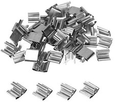 Base, 50 Pieces Wooden Wick Metal Holder for DIY Candle Making