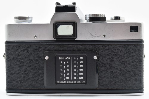 [Exc+++] Cuerpo de cámara fotográfica Minolta SR 505 SLR 35 mm lente 50 mm f1,4 de Japón #04 - Imagen 6 de 12