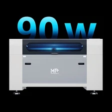 Monport Effi9S 90W 36"x24" CO2 Laser Cutter Engraver Autofocus w/ Water Chiller