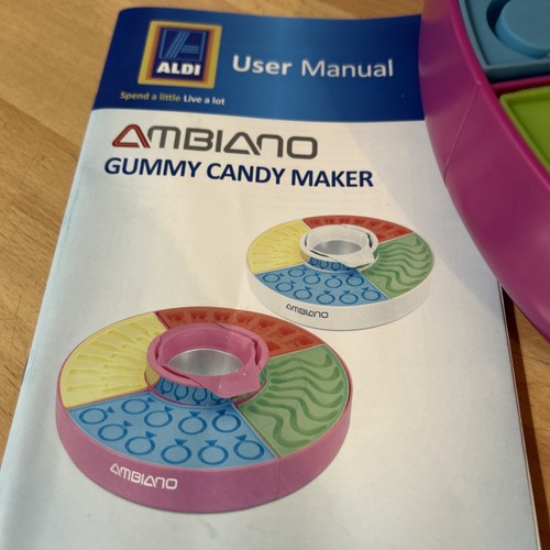 Giant Gummy Candy Maker. Make worms, bears, Cola Bottles And Rings Aldi Electric - Picture 4 of 11