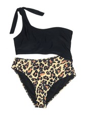 Unbranded Women Black Two Piece Swimsuit XL