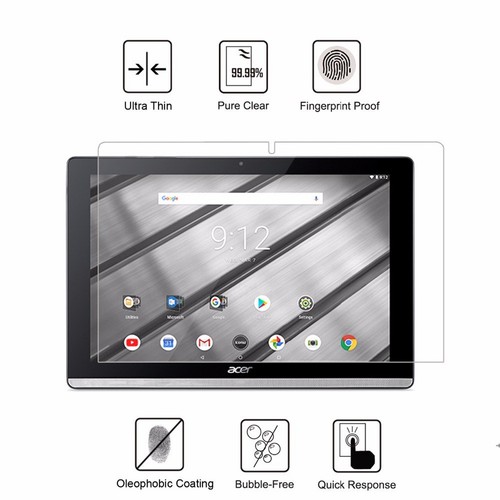 2 uds lámina protectora para Acer Iconia One B3-A50 10 pulgadas protector de pantalla lámina transparente trans - Imagen 3 de 6