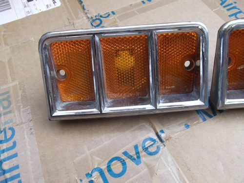 1975 - 77 Charger Cordoba Front Fender Side Marker lights 3798262 - Foto 2 di 5