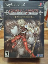 Growlanser Heritage of War Limited Edition Sony PlayStation 2 PS2 Sealed New